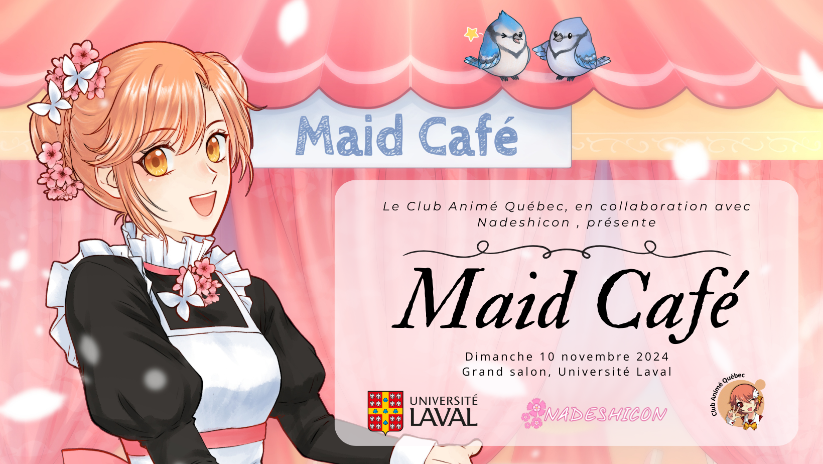 🌸 Maid Café: 10 novembre 2024 🌸